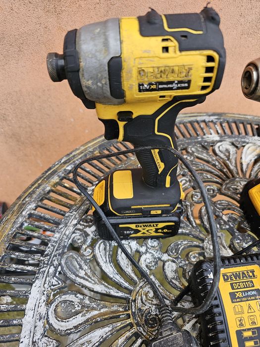 Set filetante dewalt 18v brushless