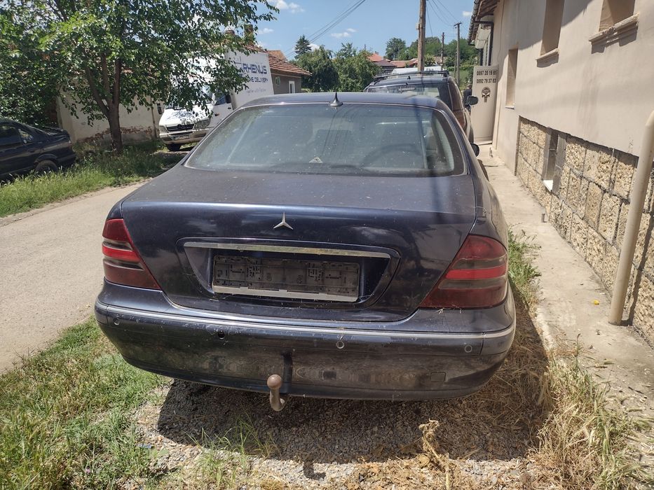 Mercedes w220 s320 на части