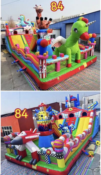 Надувной Батут , горка бассеин новый