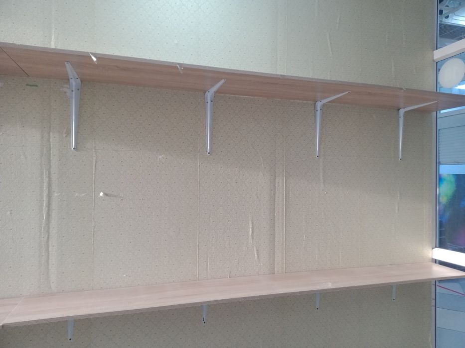 Продам полки ДСП и стеклянные полочки