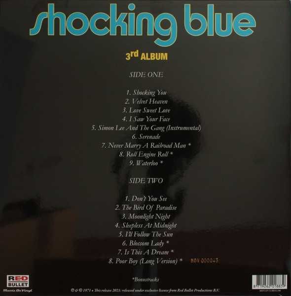 винил The Shocking Blue: 3rd Album (180g)