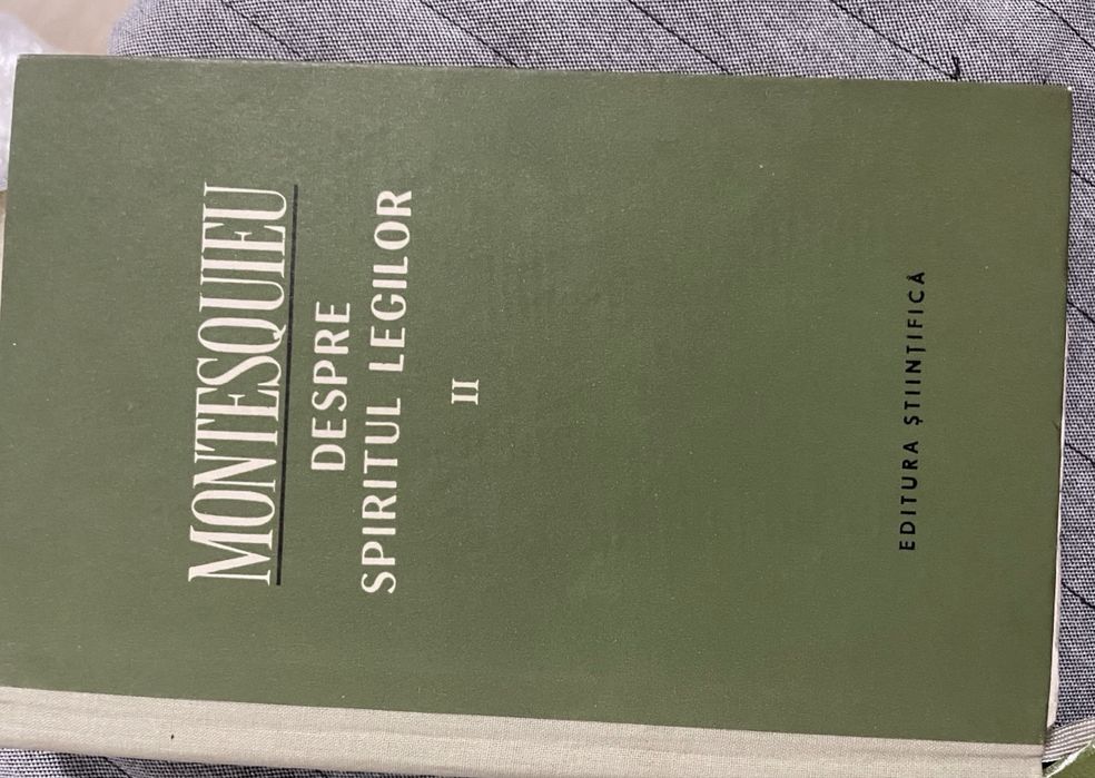Montesquieu despre spiritul legilor 2