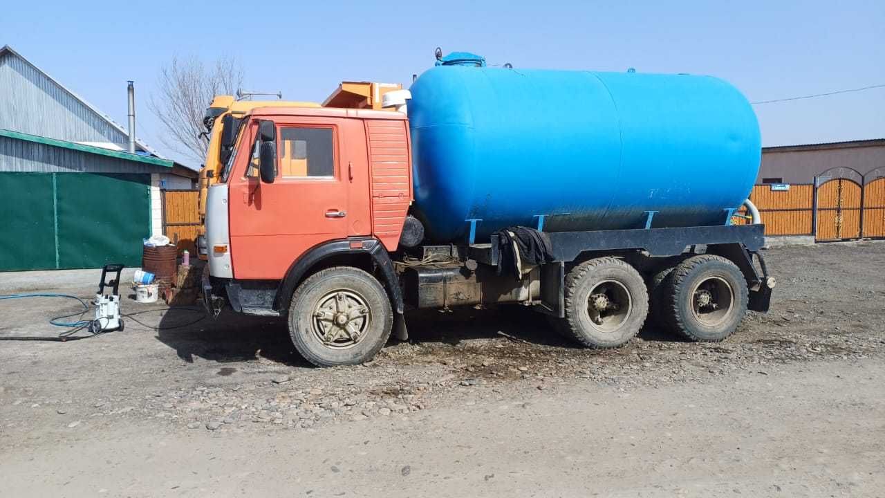 Поливомоечная машина(водовоз), на базе КАМАЗ. Аренда: 10 000 тг. -  Оборудование Усть-Каменогорск на Olx