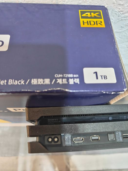 PlayStation 4 Pro 1Tb (PS4 Pro) (CUH-7218B) с играми