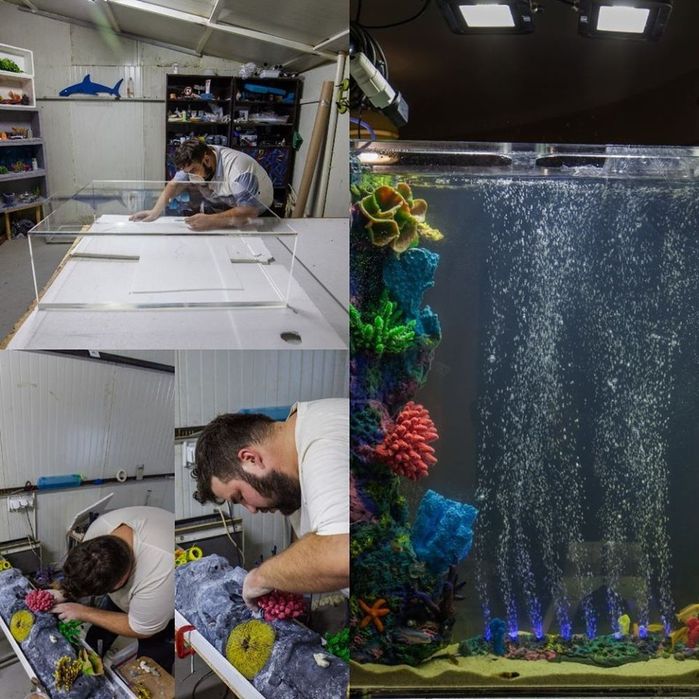 Acvarii din plexiglas la orice dimensiuni si forme