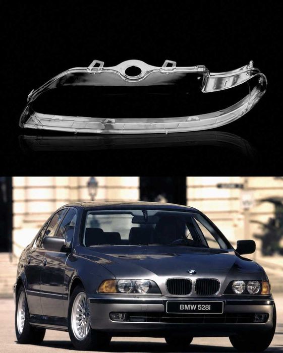 Стекло фары BMW E39 (95-03г.в.)