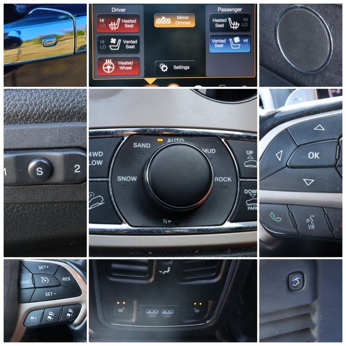 Jeep Grand Cherokee Overland!Încălzire!Ventilație!Panoramic!Rate!