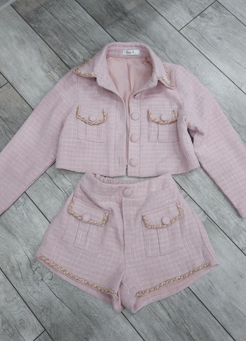 Детски комплект сако с къси панталонки