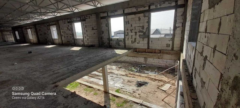 Назарбекда курилиши тугалланмаган нотурар бино сотилади. NR494/30