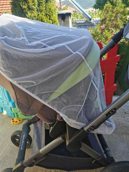 Детска количка JANE с два КОША, оригинален чадър JANE, постелка MOON