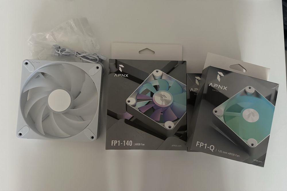 Ventilatoare APNX argb 120 si 140mm (PWM)