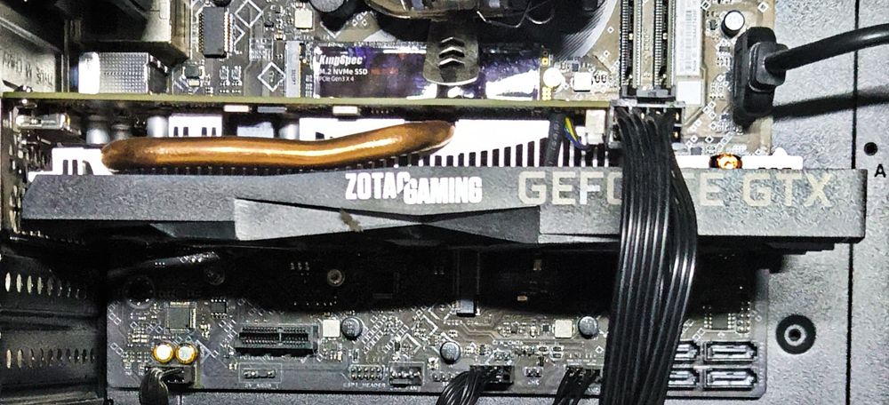 GTX 1650 zotac gaming