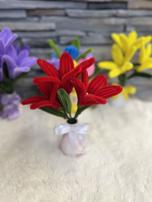 Ръчно изработени цветя