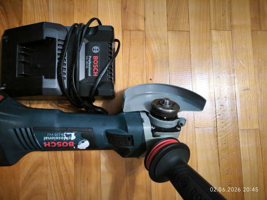 Polizor unghiular FLEX BOSCH GWS 18 125v li