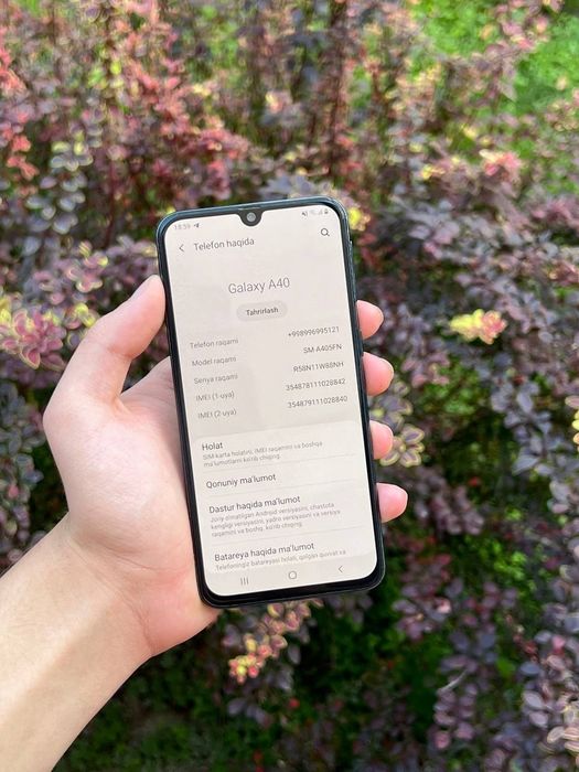 Samsung a40 64 aybi yo
