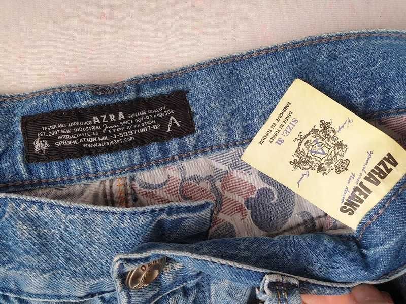 Blugi barbati Azra,marimea 31,cred ca M,noi cu eticheta