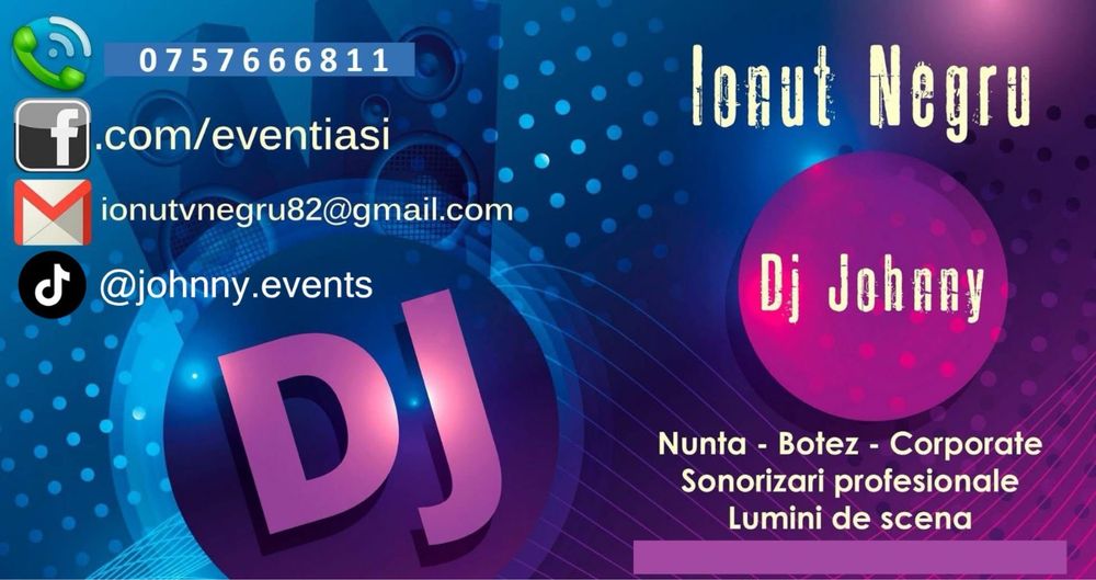DJ Nunta Cumetrie Corporate iasi
