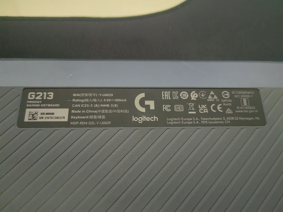 Logitech G213 prodigy