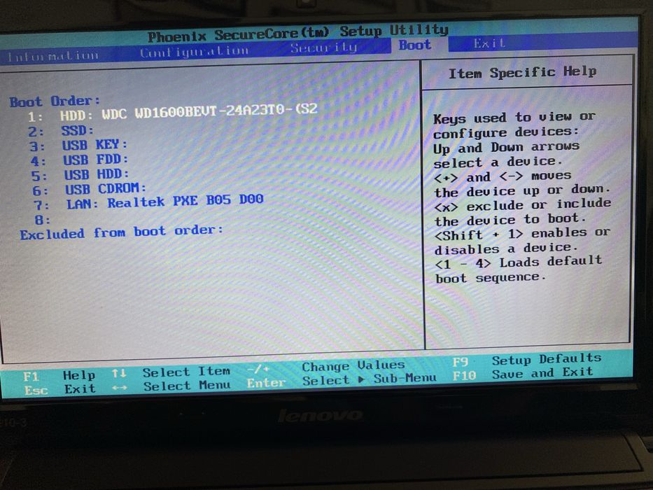 Vand  leptop   LENOVO.   S  10 -3