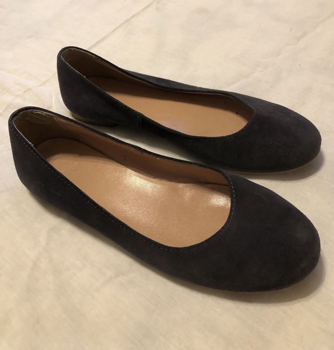 Туфли замшевые