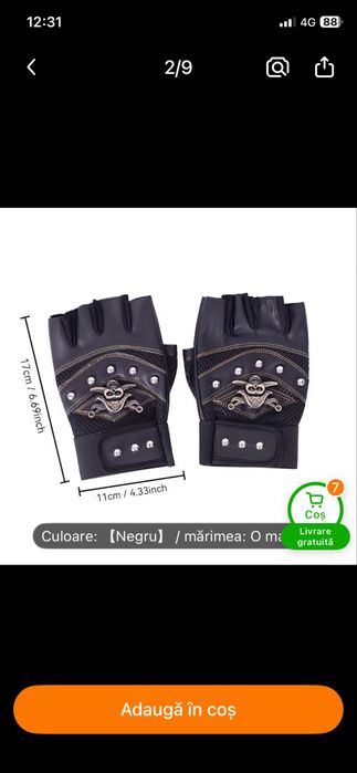 Manusi motociclist