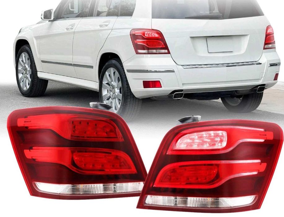 Супер Ярки LED Стопове за Mercedes GLK X204 (08-12) – ФЕЙСЛИФТ ВИЗИЯ