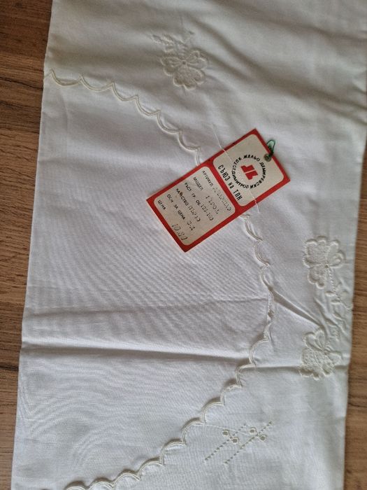 Комплект бебешки чаршафи от соца