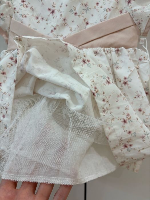 Платье для девочки из хлопка