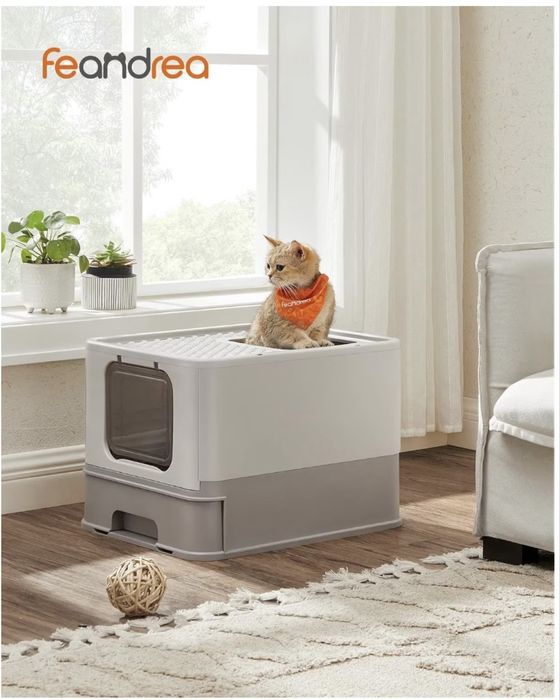 Котешка тоалетка Feandrea с капак