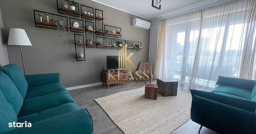 2 camere, Cloud9 Residence, 57 mp, terasa, parcare inclusa — fotografia 3