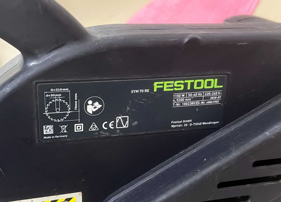 Fierastrau circular pendular Festool SYM 70 RE profesional 1150W