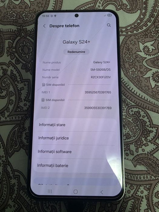 Vând samsung s 24 plus