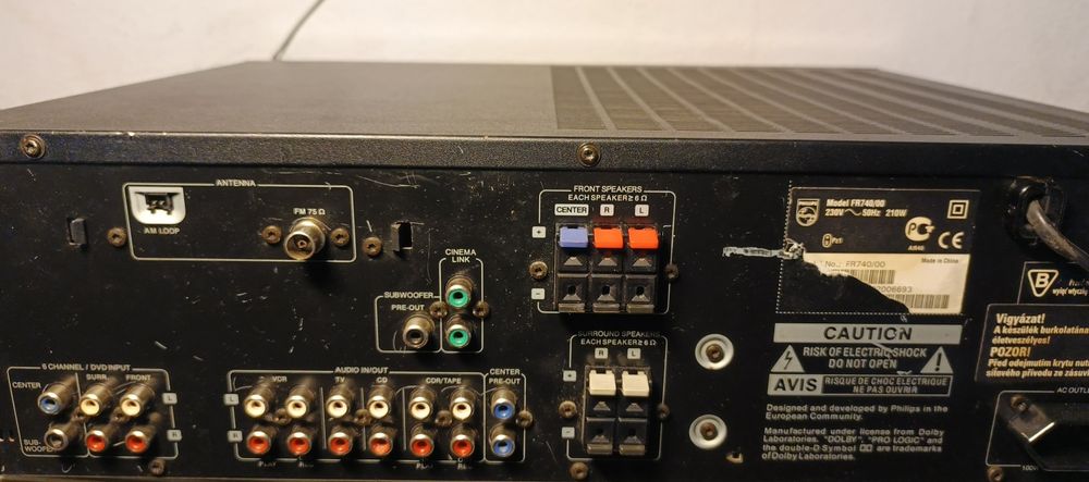 Philips FR 740 radio/ampl.