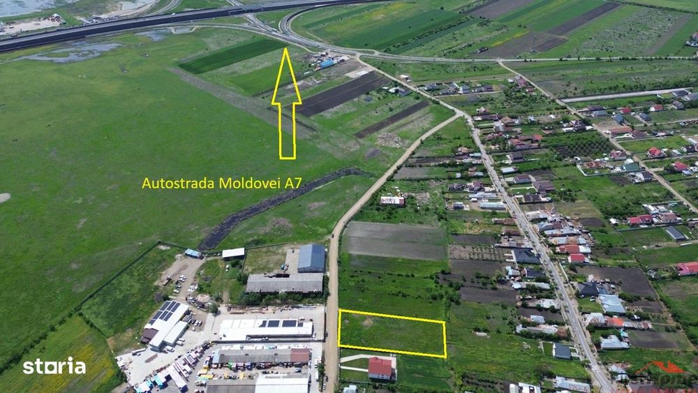 Teren intravilan de vanzare, cu varianta de lotizare, in  Focsani, car
