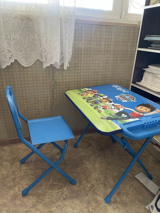 Детская парта со стулом «Щенячий Патруль»