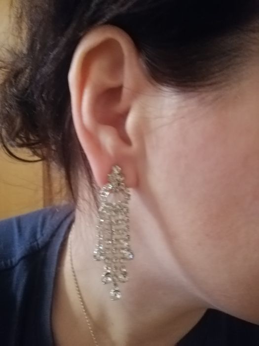 Серьги праздничные