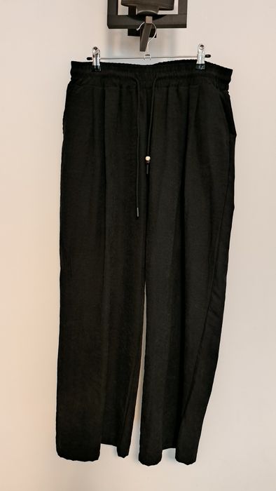 Pantaloni negri largi, 3XL