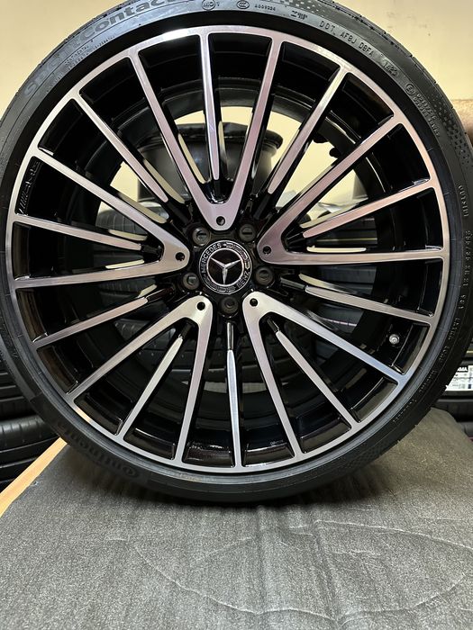Jante Originale Mercedes Amg W223 pe 21 cu anv vara :4 EGALE !
