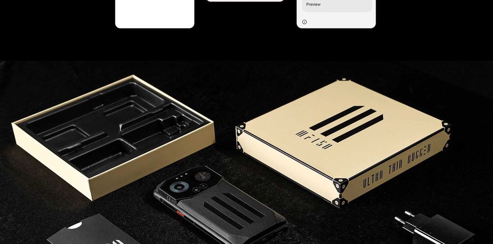 IIIF150 B3C 16GB RAM 256GB ROM, 10800 mAh с IP68 защита