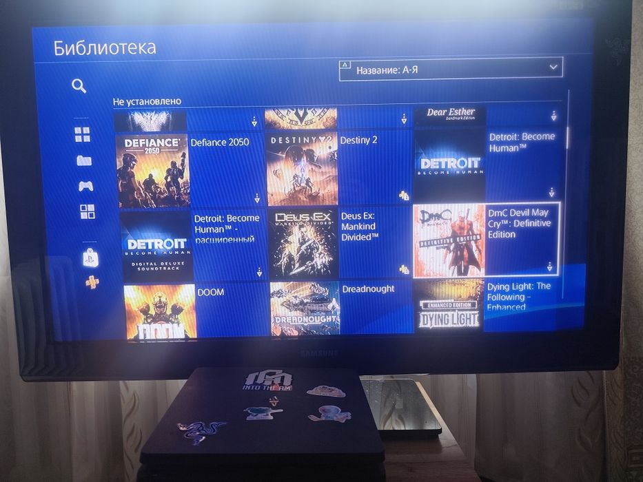 Ps 4 slim 500gb 2 джойстика