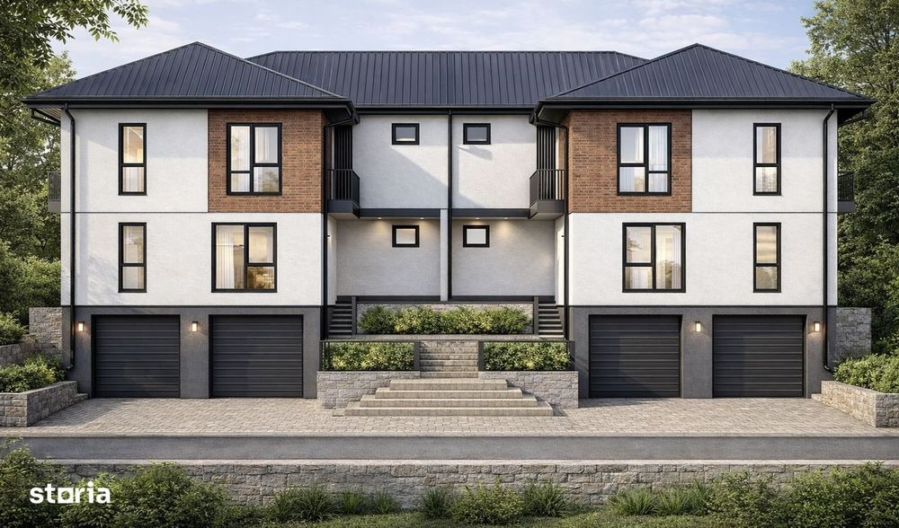 Apartament 4 camere finisat 108 mp, garaj sub bloc Livada Meseș