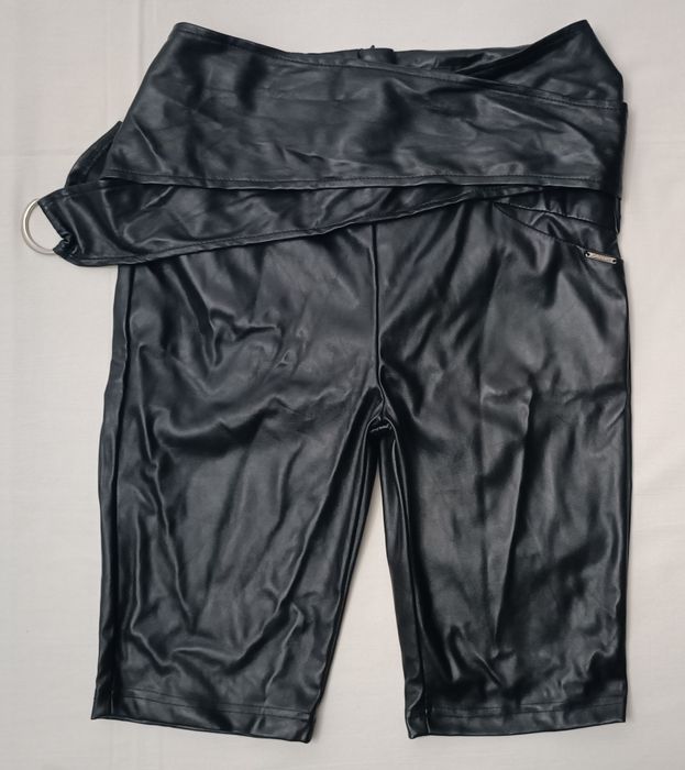 Pause Jeans Bali оригинални къси кожени панталонки S