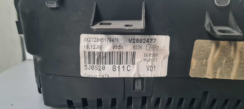 Километраж Skoda Fabia 2008г.