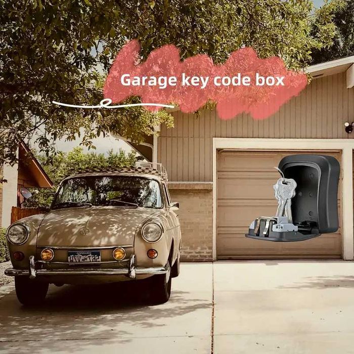 Метална Сейф Кутия за Ключове с Код за дома AirBnB Booking Хотел Гараж