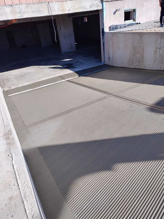 Sape mecanizate    Pardoseli industriale