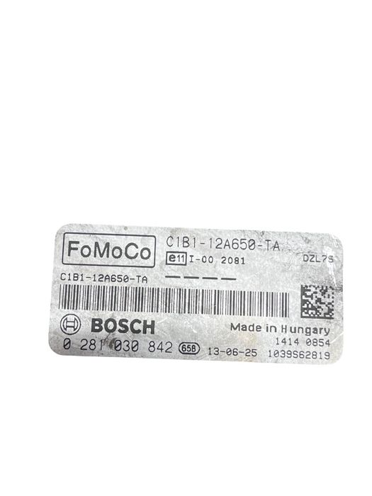 Kit Ponire Ford Fiesta Vi 2015 -> 1.5 Tdci Ugjc 55Kw/75Hp Bosch 0281030842 C1B1-12A650-Ta