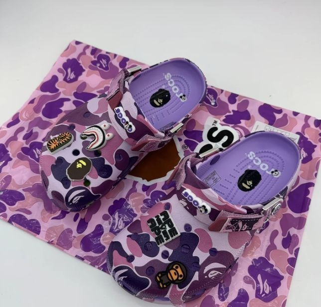 Crocs BAPE / Кроксы Бейп
