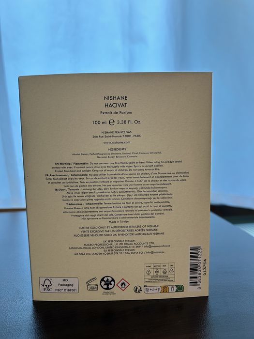 Nishane Hacivat Extrait de Parfum