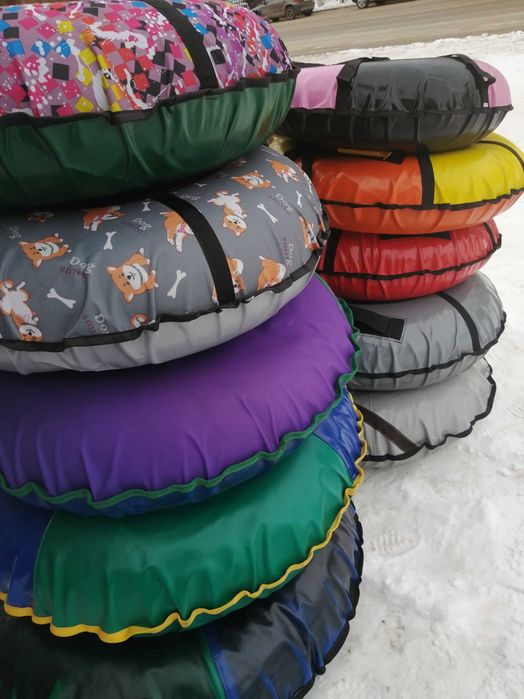 Ватрушки, тюбинги разные размеры