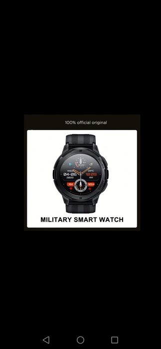 New Xiaomi Military Smart Watch Men Amoled